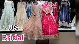 US Bridal Pakistani Designer Party Wear Maxi Dress In Rawalpindi Wedding Wear Maxi [upl. by Sass]