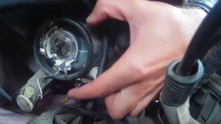 How to Replace Headlight Bulbs  Citroen Xsara Picasso Complete Guide [upl. by Refennej]