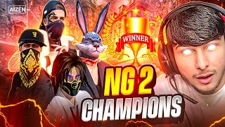 NG2 The Champions 🏆 New Team New Beginning 🔥NonstopGaming [upl. by Zoller415]