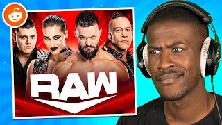 Is RAW Too Repetitive WWE Reddit [upl. by Christine]