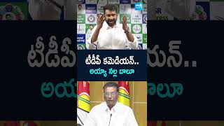 టీడీపీ కమెడియన్ అయ్యా నల్ల బాలూ shivashankar anamvenkataramanareddy tdpviolence apnews [upl. by Ellevehs]