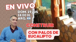 Construir con palos de EUCALIPTOconstruccióneconomica lasolución construcciónfácil [upl. by Gloriane]