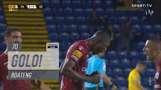 Goal  Golo Boateng Santa Clara 31 Estoril Praia Liga 2223 13 [upl. by Ayotnom906]