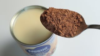 Stir sweetened condensed milk and cocoa you will be amazed by the result Truffle recipe [upl. by Eneryt]