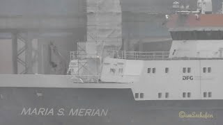 Forschungsschiff MARIA S MERIAN research amp survey vessel DBBT IMO 9274197 in EWD Emden Dockyard [upl. by Edwyna873]