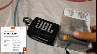 JBL GO 3 Review [upl. by Misa]