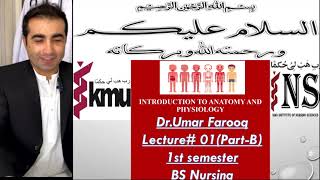 Pashto Unit1 Lec1 PartB BSN KMU Anatomy Physiology Body Planes RegionsAampP and Body Cavities [upl. by Dehsar]