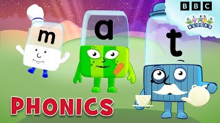 One Syllable Words  Phonics for Kids  Learn To Read  Alphablocks [upl. by Gernhard]