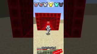 laser damage vs armors in minecraft shorts meme [upl. by Laundes]