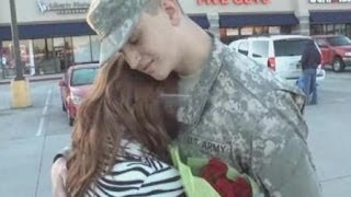 Soldier Surprises Girlfriend with Proposal [upl. by Adali87]