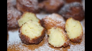 Ricotta Cheese Sweet Fritters Italian Recipe  How to Cook Real Italian Food from my Italian Kitchen [upl. by Clim913]