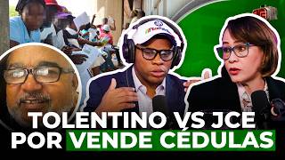 TOLENTINO VS JCE POR CASO DR FRÍAS VENDE CÉDULAS A HAITIANOS [upl. by Remat62]