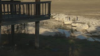 Viral Tik Tok shows Medina Lake before and after historic drought [upl. by Nosirrag501]