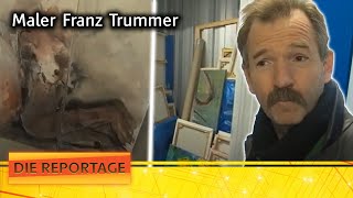 Depot voller Kunstwerke Maler Franz Trummer lagert seine Bilder aus  Die Reportage  ATV [upl. by Eibber]