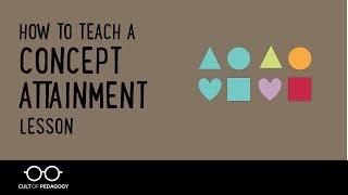 How to Teach a Concept Attainment Lesson [upl. by Allix232]