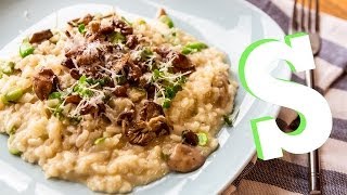 How to Make Mushroom Risotto Recipe  Sorted Food [upl. by Ariaz]