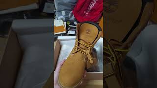 Louis Vuitton Timberland 6quot Ankle Boot Wheat Monogram [upl. by Allenrad]