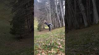 I tried a Gainer on Ground💪🏼 shorts gainer backflip damülsfaschina frontfliponskis⛷️ [upl. by Norvil472]