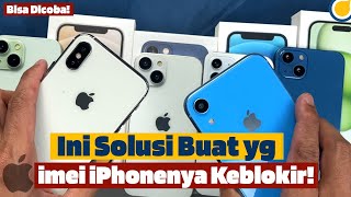 Ini solusi buat yg imei iPhonenya keBlokir [upl. by Leksehc]