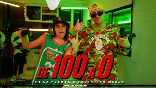 The La Planta  Valentino Merlo  De 100 a 0  Video Oficial [upl. by Strait568]