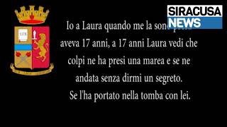 Rosolini larresto e le intercettazioni del presunto assassino di Laura Tirri [upl. by Feinberg]