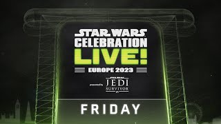 Star Wars Celebration LIVE 2023  DAY 1 [upl. by Relyhs]