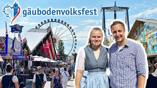 Fahrgeschäfte Test auf Bayerns zweitgrößter Kirmes 🎡  Gäubodenvolksfest Straubing 2023 [upl. by Bonar716]