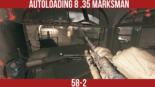 Battlefield 1 Autoloading Model 8 35 Marksman 58 2 UNCUT [upl. by Gemmell471]