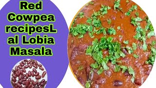 Red Cowpea recipes indian Lal Lobia Masala Recipe by How to Real shorts youtube short video [upl. by Nevins]