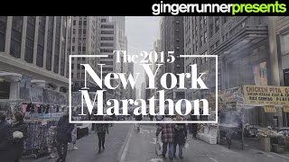 THE 2015 NEW YORK CITY MARATHON 60fps  The Ginger Runner [upl. by Landing]