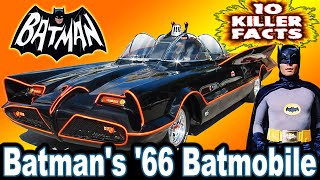 10 Killer Facts About Batmans 66 Batmobile  Batman TV Series amp Movie [upl. by Nel930]