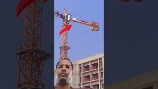 The most powerful tower crane in construction shorts automobiletowercrane [upl. by Ynor917]