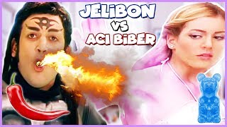 Selena Karakterlerinden Ne Çıkarsa Jelibon vs Acı Biber Challenge Dila Kent [upl. by Casimir731]