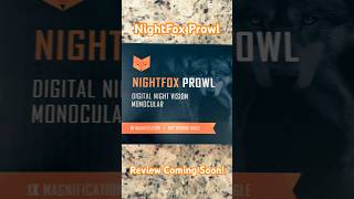 NightFox Prowl Night Vision Camera Review coming soon nightfox prowl nightvision airsoft [upl. by Selec]