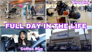 DAY IN THE LIFE 💓 GYM  MARSHALLS  COFFEE RUN  WORK 🤑 VLOG [upl. by Saum190]