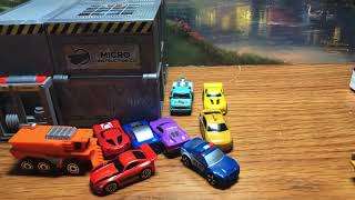 Micro machines stop motion  combine chaos [upl. by Eirrac933]