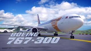 MIAT Mongolian Airlines B767 Safety Video [upl. by Otreblif]