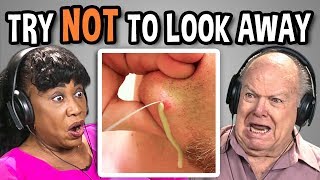 ELDERS REACT TO TRY NOT TO LOOK AWAY CHALLENGE [upl. by Giorgia]