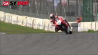 2012 SUPERBIKE ROUND3 TSUKUBA ST600 QP INTERVIEW [upl. by Okwu252]