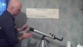 How a refractor telescope works [upl. by Revlis]