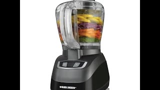 Review Black amp Decker FP1600B 8Cup Food Processor Black [upl. by Enehs]