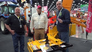 Most Unique Compact Tractor Attachment at NFMS Trailblazer Front Mounted Mower [upl. by Anrol]