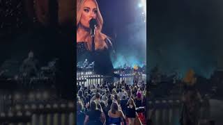 Water Under the Bridge  Adele Las Vegas 12102022 clip [upl. by Relyk]