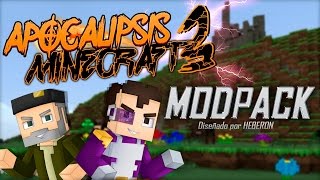 APOCALIPSIS MINECRAFT 3MOD PACKVEGETTA777 WYLLYREX [upl. by Dicky]