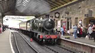 North Yorkshire Moors Railway  Autumn Steam Gala  27092014 [upl. by Hesoj]