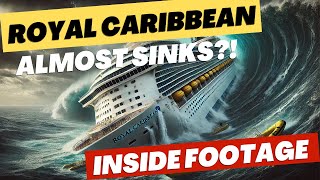 ROYAL CARIBBEAN SHIP PARTIALLY SINKS [upl. by Dowzall677]