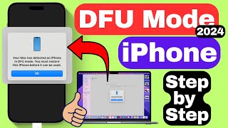 StepbyStep Enter DFU Mode on iPhone 2024 Update [upl. by Karin528]