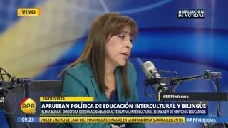 La educación intercultural bilingüe en el Perú RPP [upl. by Atnuhs]