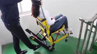 DWST003A Motorized stair climbing wheelchair factoryDragon Industry ZJG CoLtd [upl. by Areyk748]