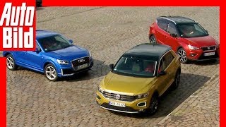 SUVs aus dem VWKonzern 2018 MiniSUVs im Vergleich [upl. by Ynafit966]